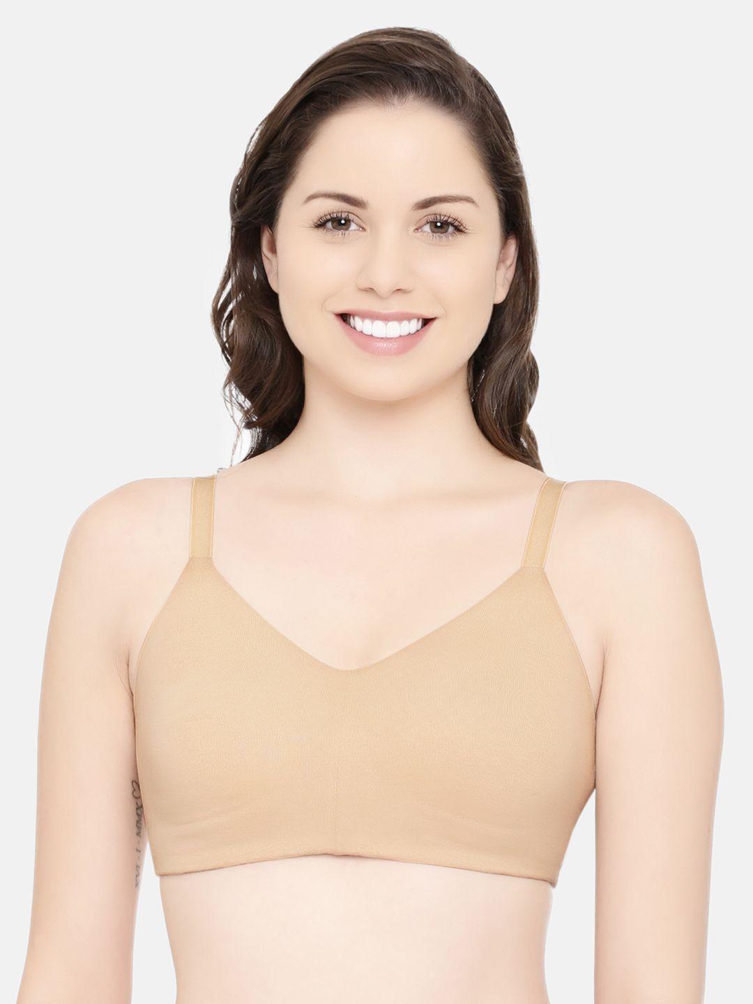 enamor skin non-wired non padded full coverage everyday tshirt bra a027