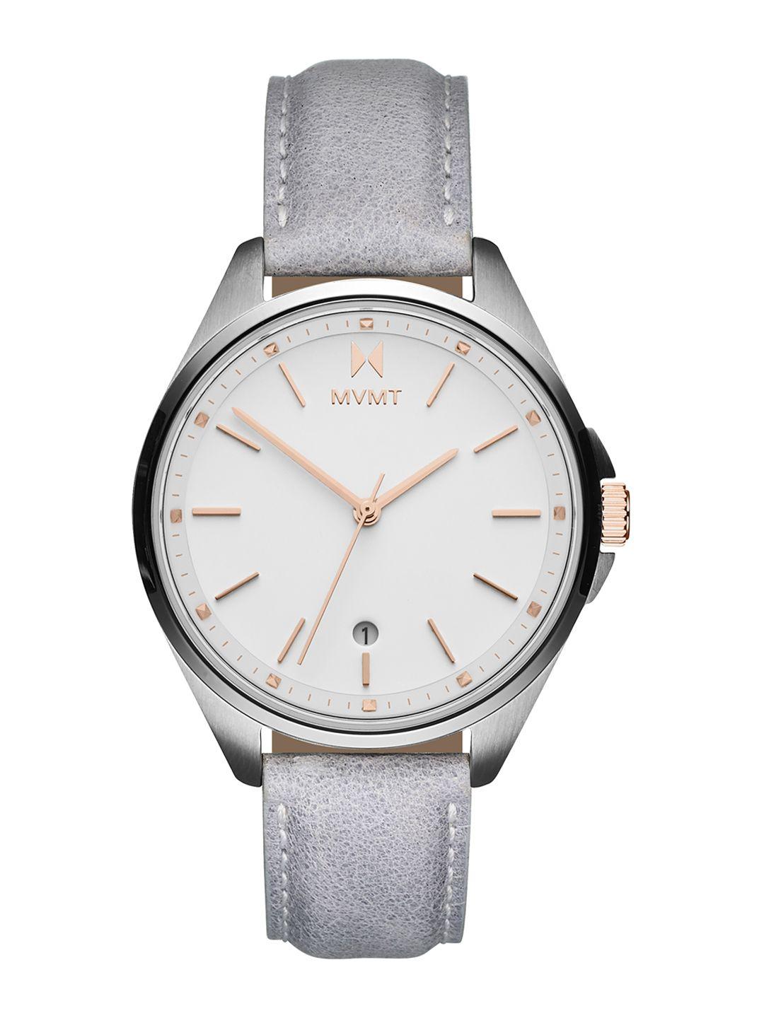 mvmt women white analogue watch 28000022-d