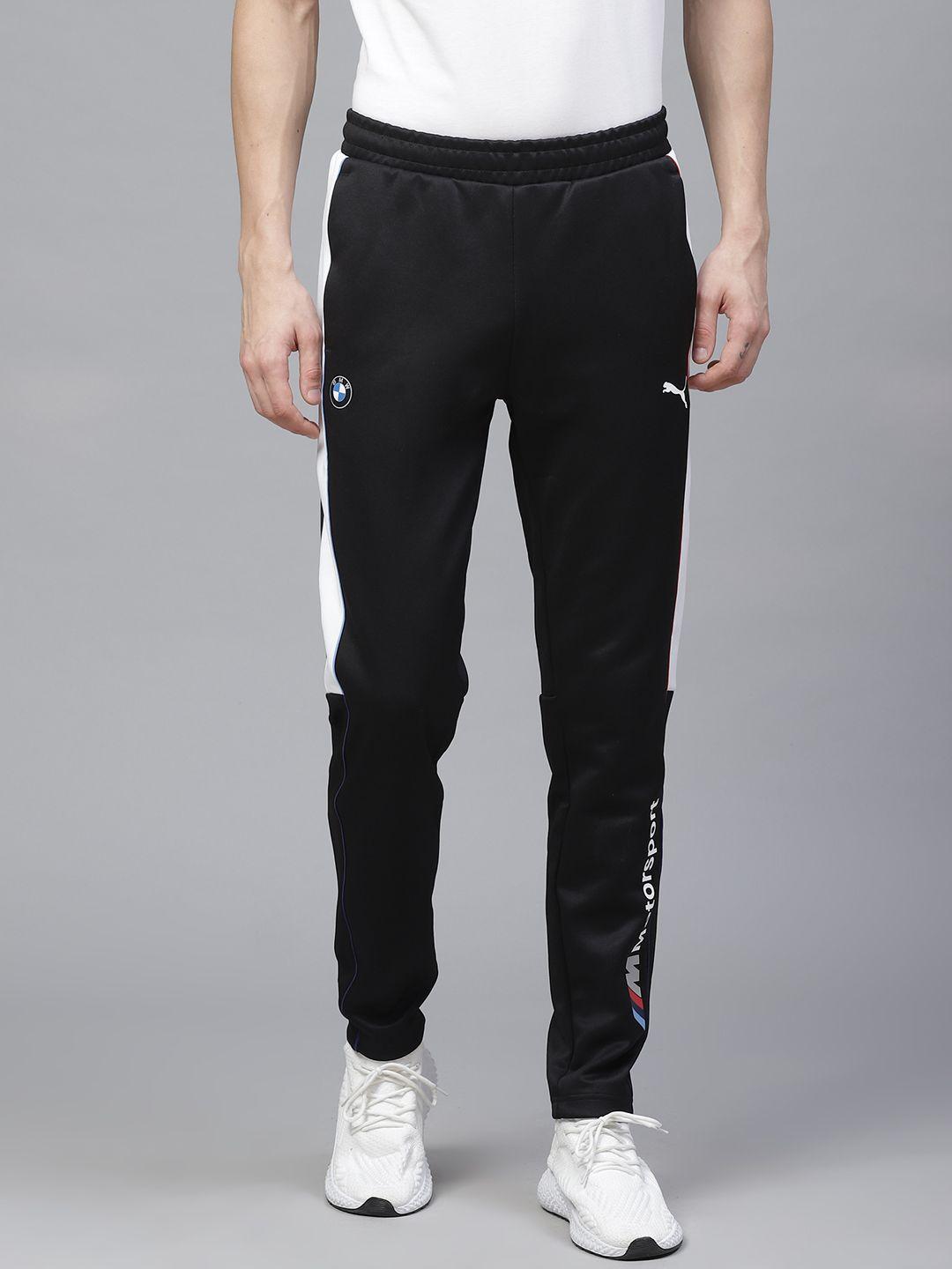 puma motorsport men black bmw mms t7 track pants