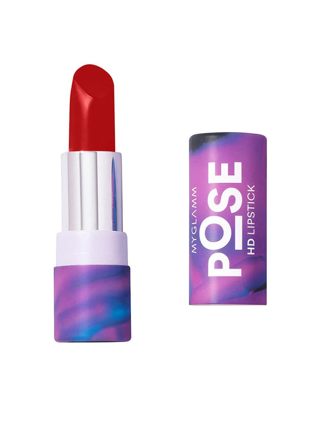 myglamm pose hd lipstick - carmine red