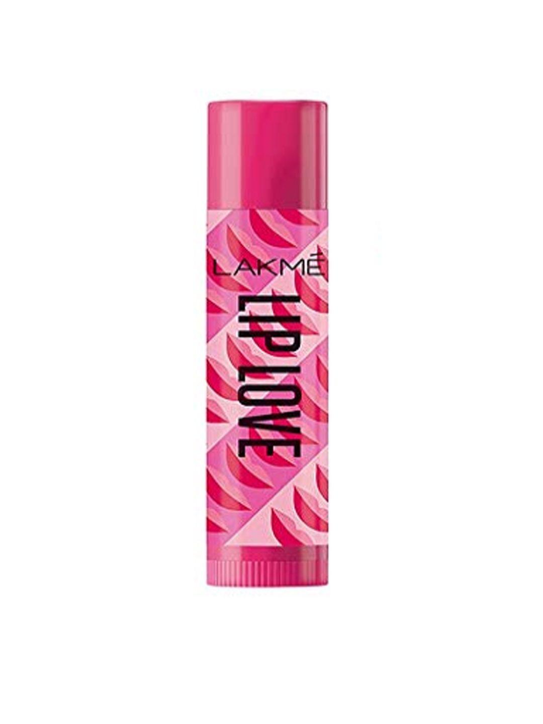 lakme lip love gelato chapstick bubblegum lip care 4.5 g