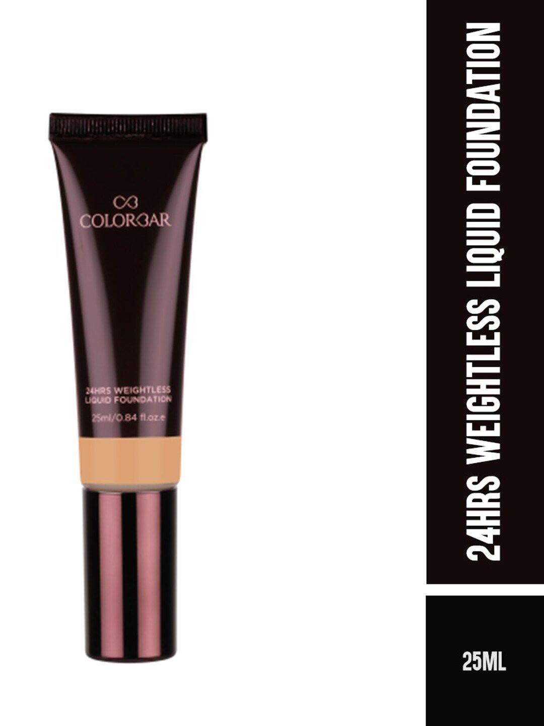 colorbar 24hrs weightless liquid foundation 25 ml - fc 3.2