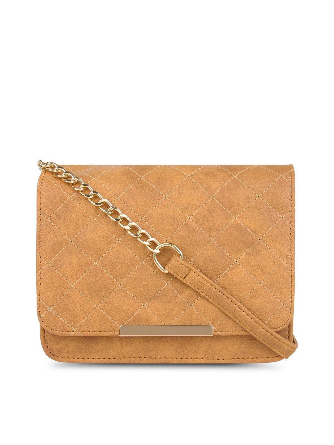 vivinkaa beige solid sling bag