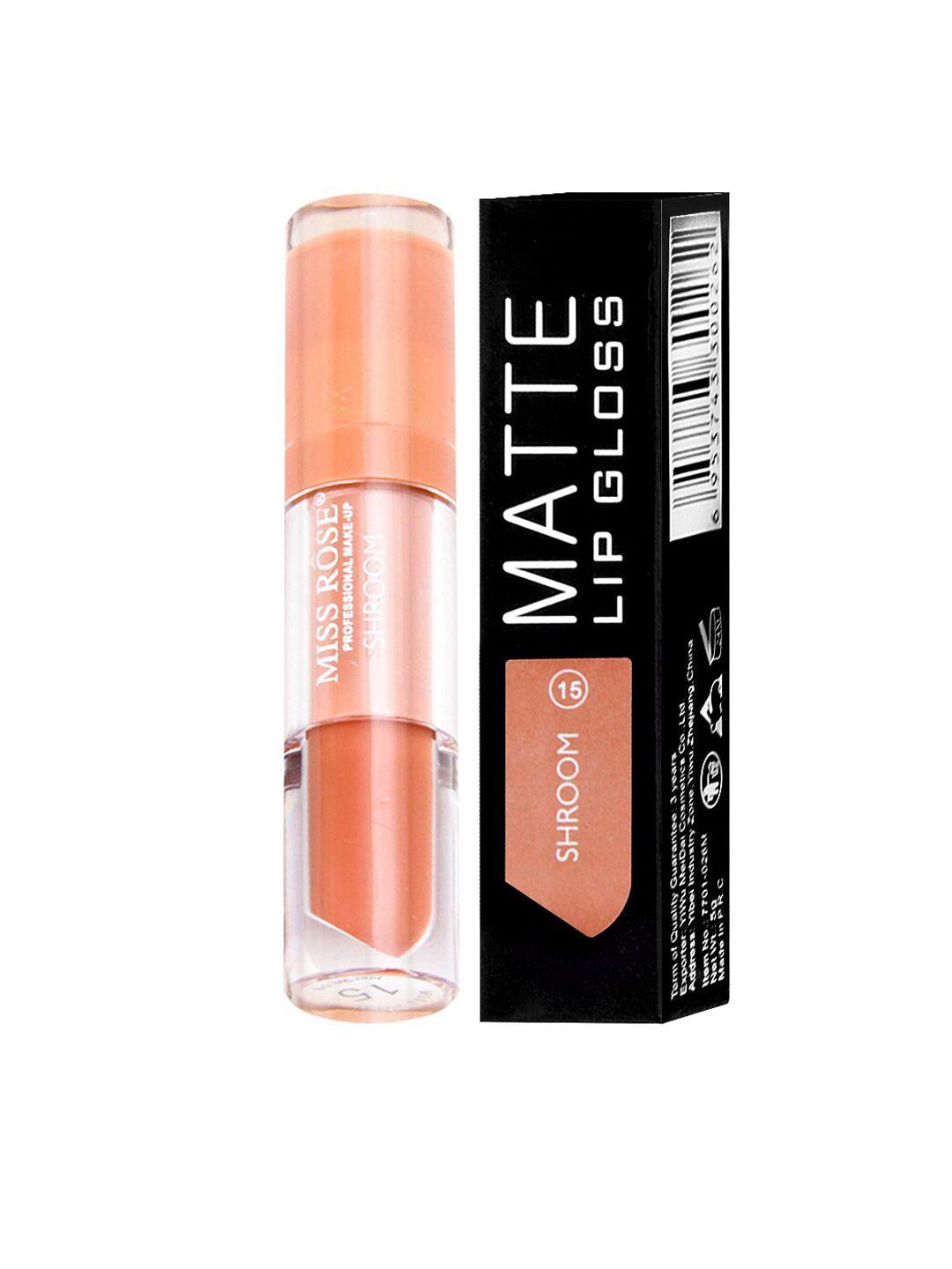 miss rose matte lip gloss shroom