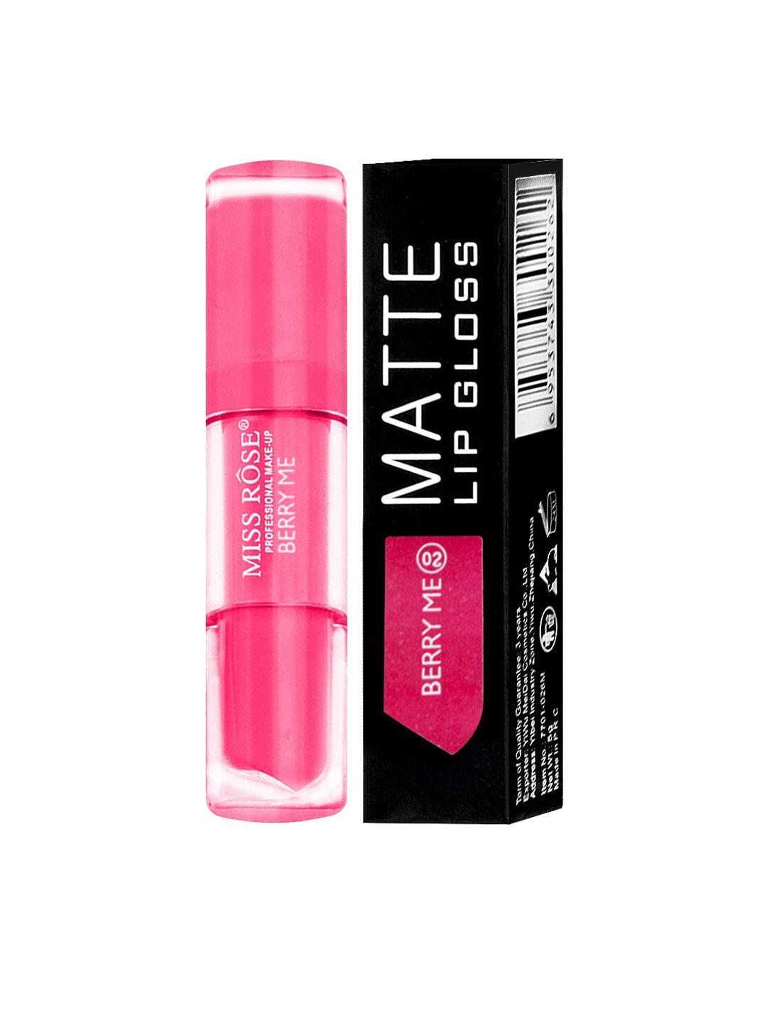 miss rose matte lip gloss berry me