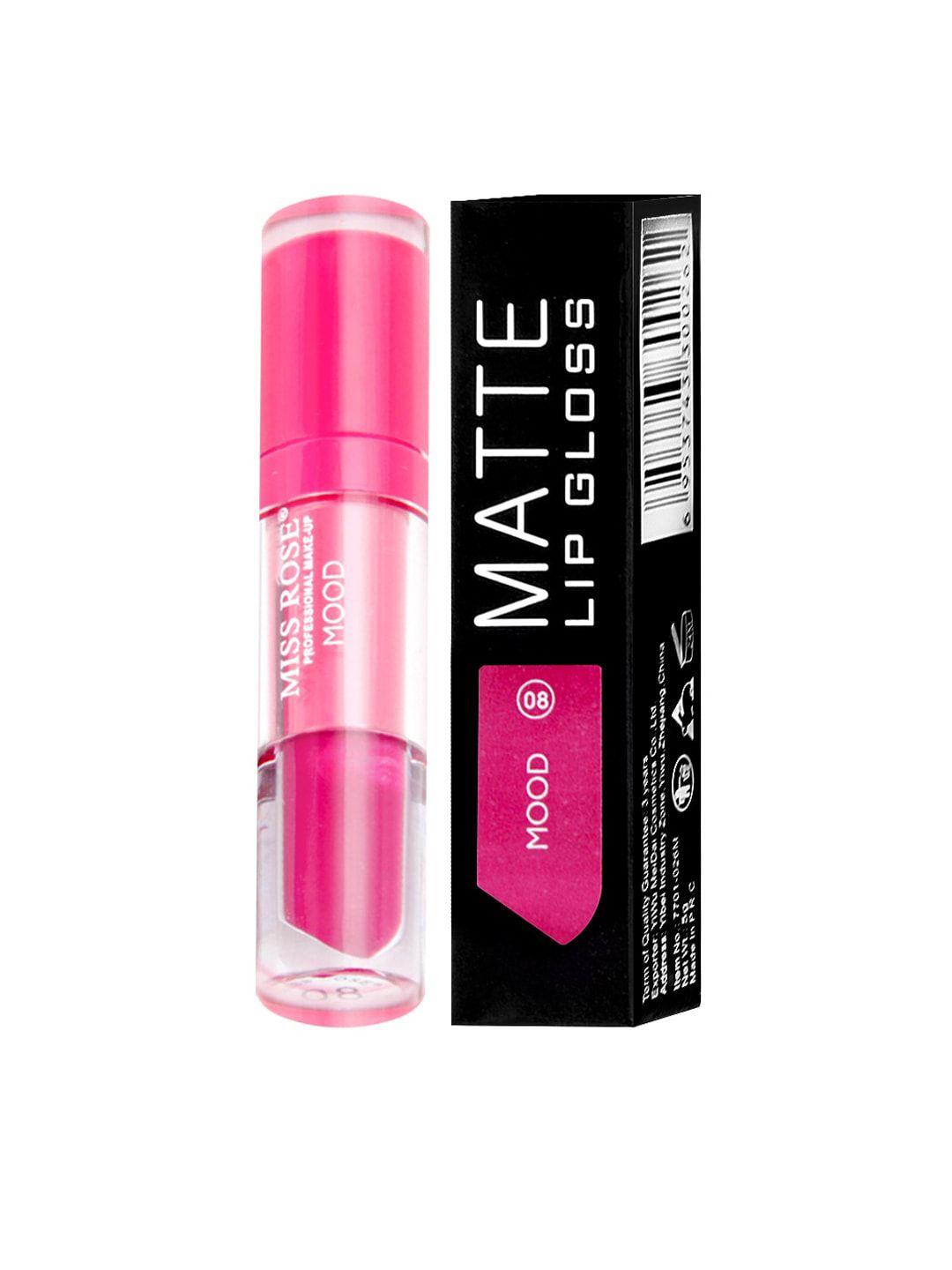 miss rose matte lipgloss mood 7701-026m 08 20 gm