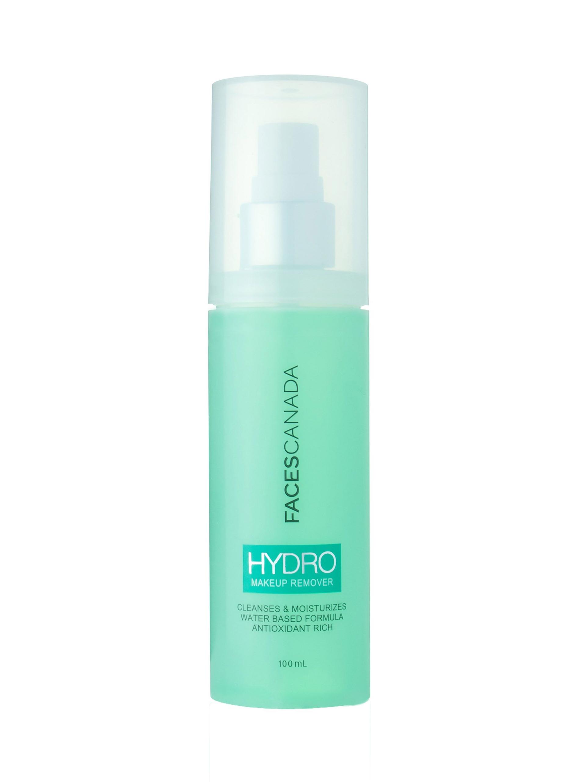 faces canada hydro makeup remover