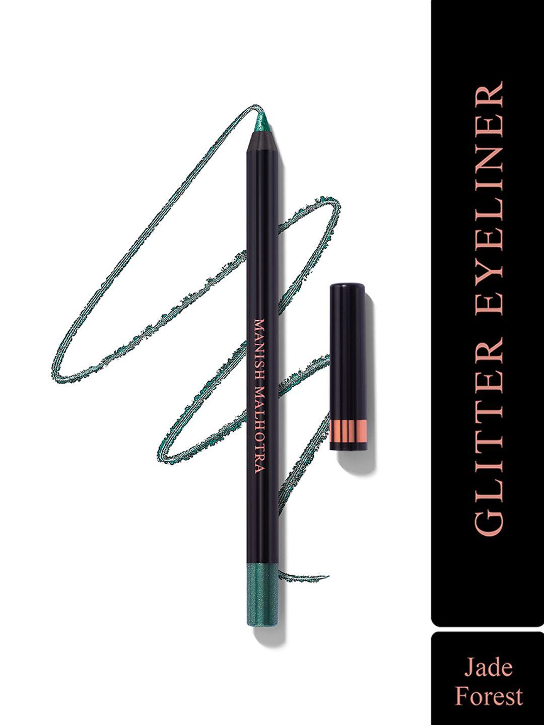 myglamm manish malhotra beauty glitter eyeliner - jade forest