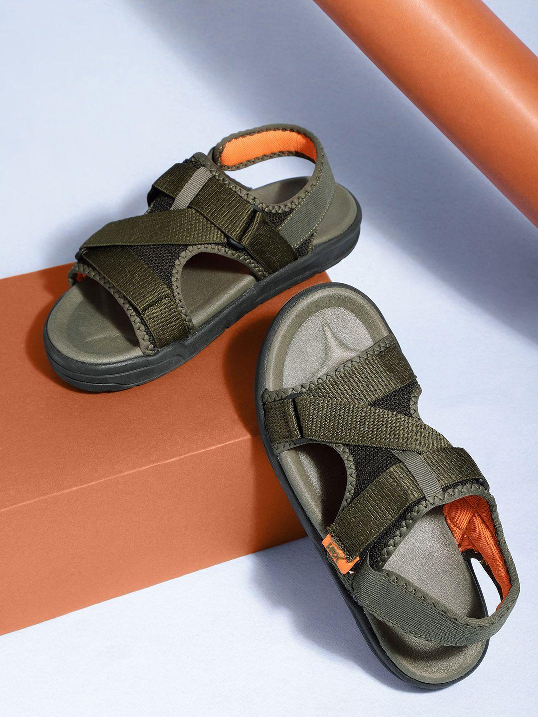 hrx by hrithik roshan men hook & loop athleisure sandals