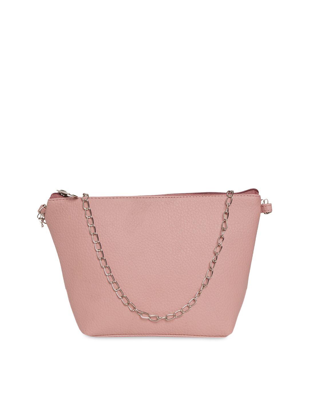 fostelo pink structured sling bag