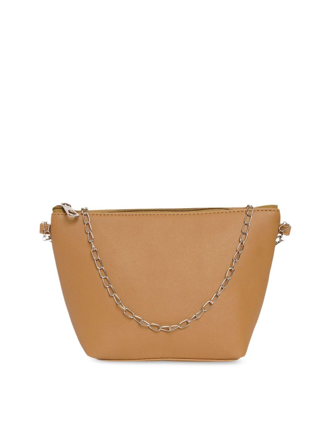 fostelo women beige bucket sling bag