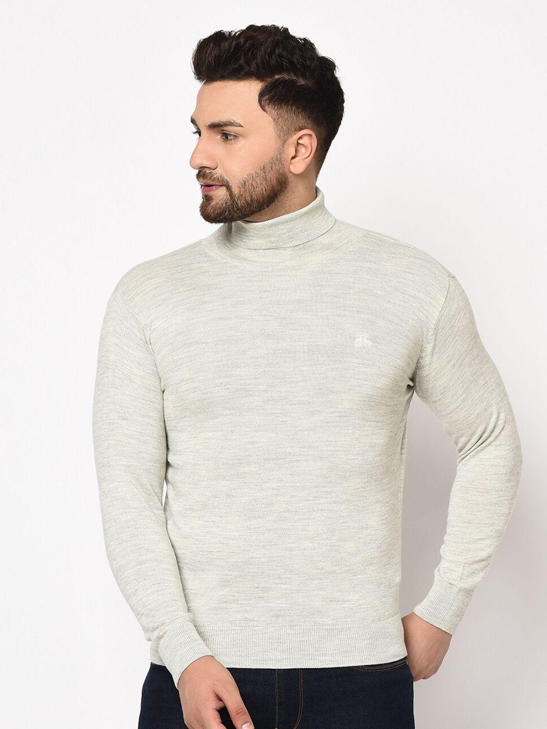 98 degree north men grey pullover sweater