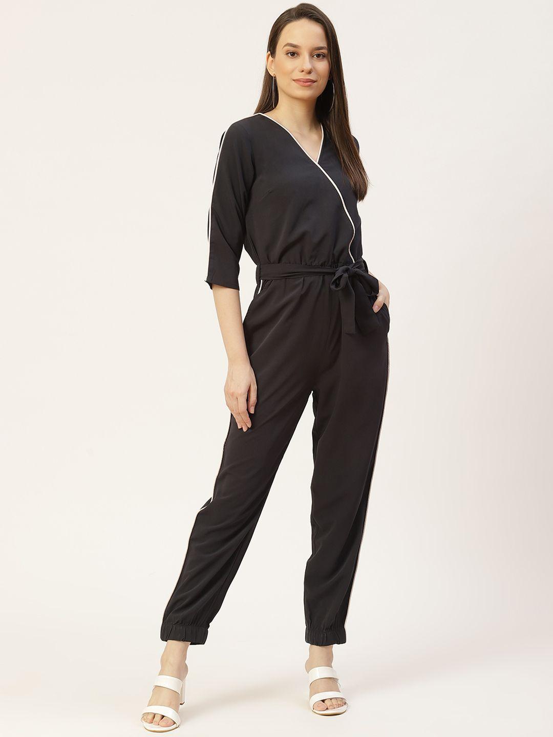 magnetic designs charcoal greyjogger basic jumpsuit