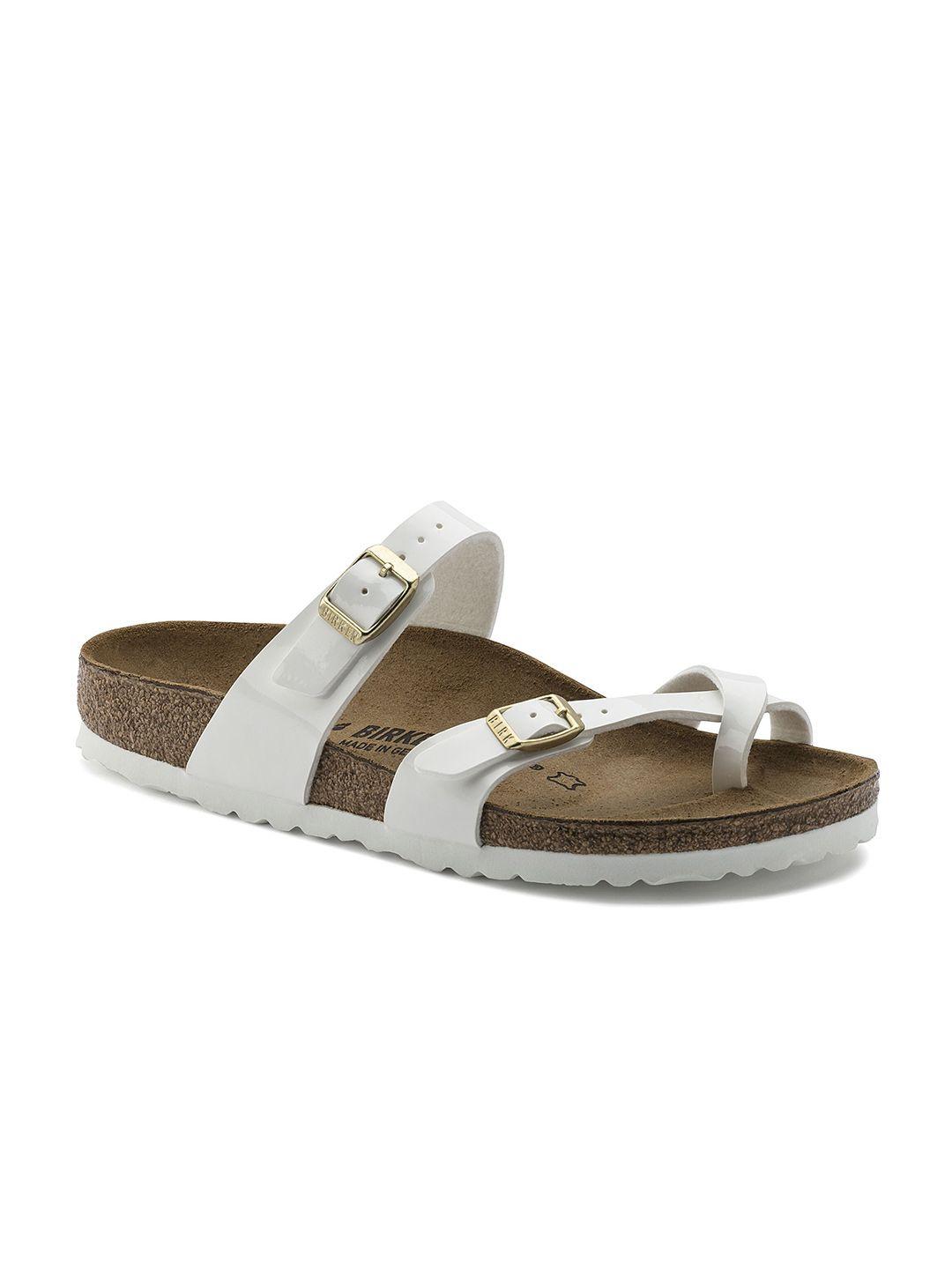 birkenstock mayari women white regular open toe flats