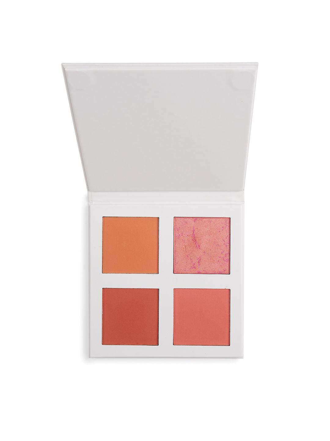 makeup revolution london revolution pro 4k blush palette - peach