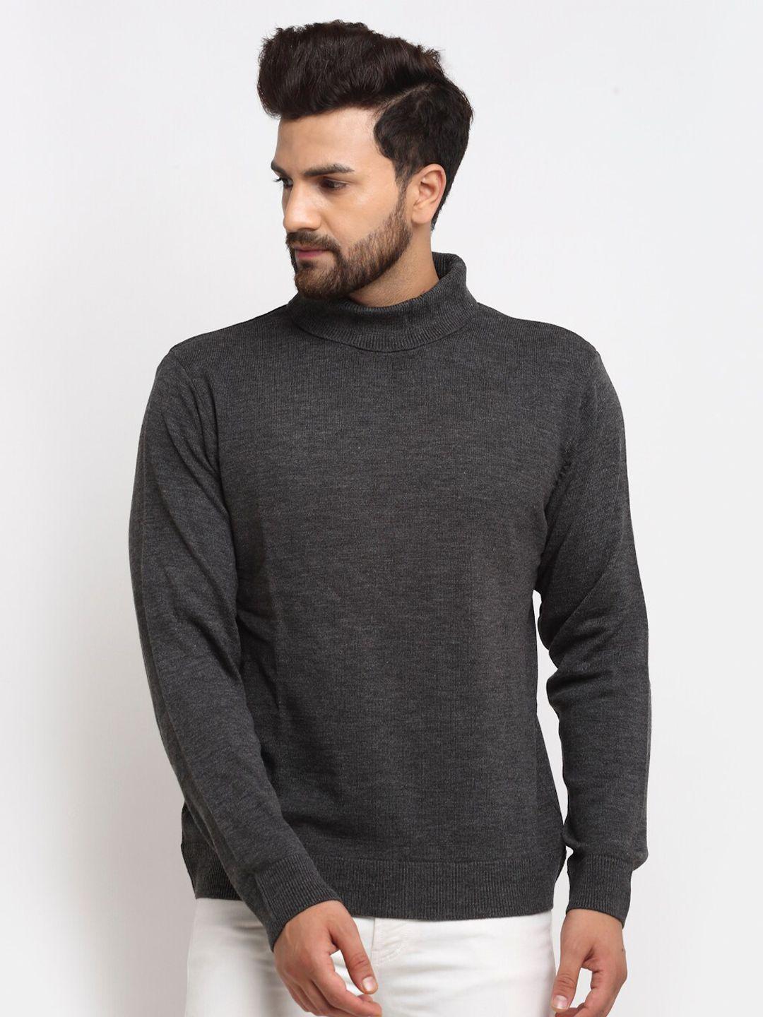 club york men charcoal grey pullover