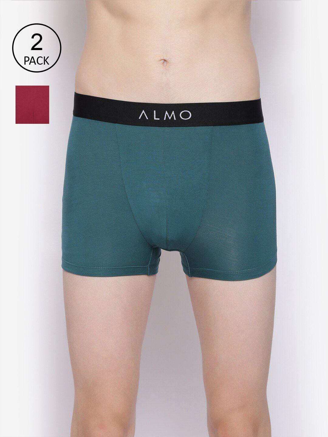 almo wear men pack of 2 solid trunks-dario-t-rsg