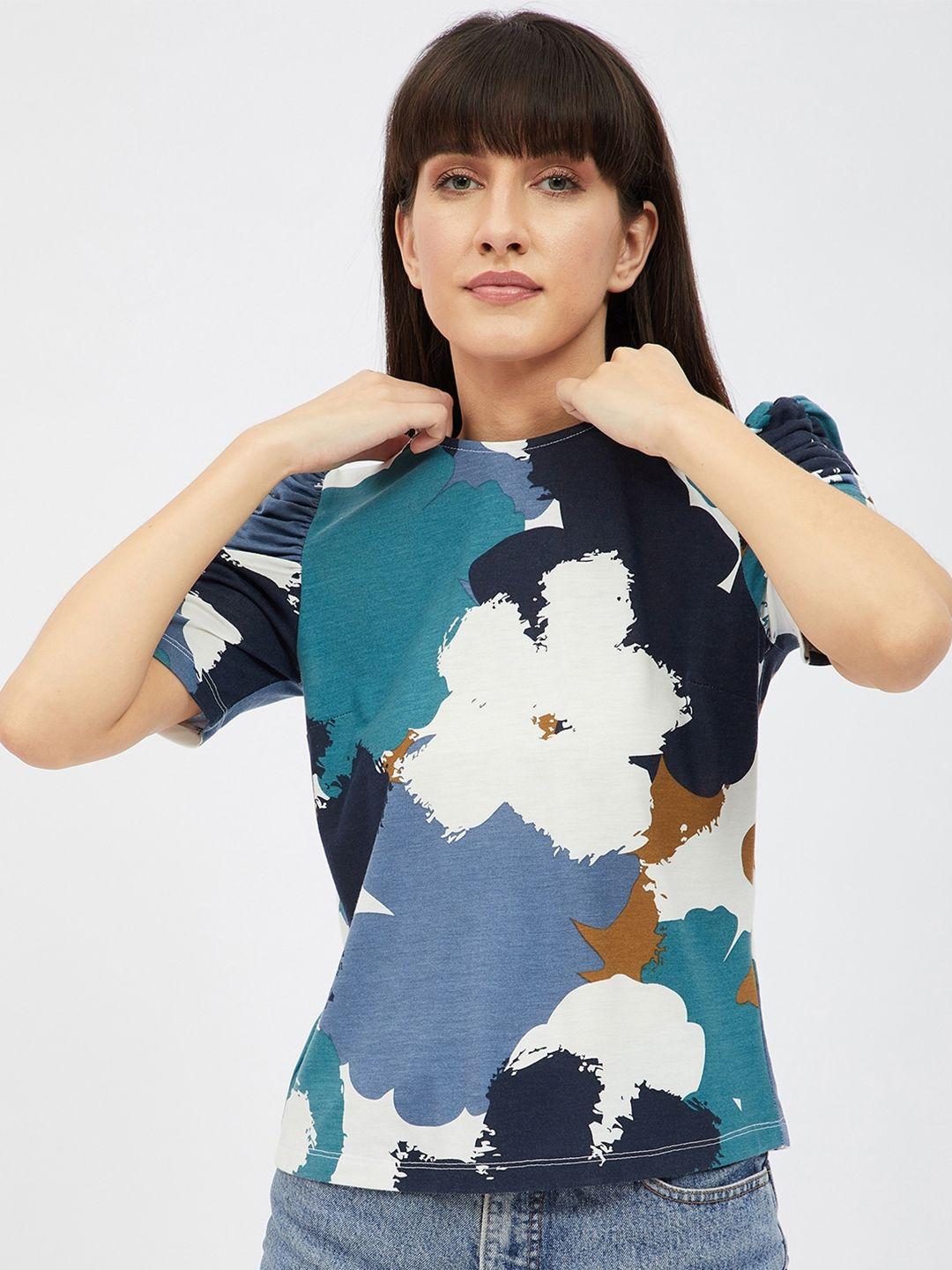 harpa women multicoloured floral printed top