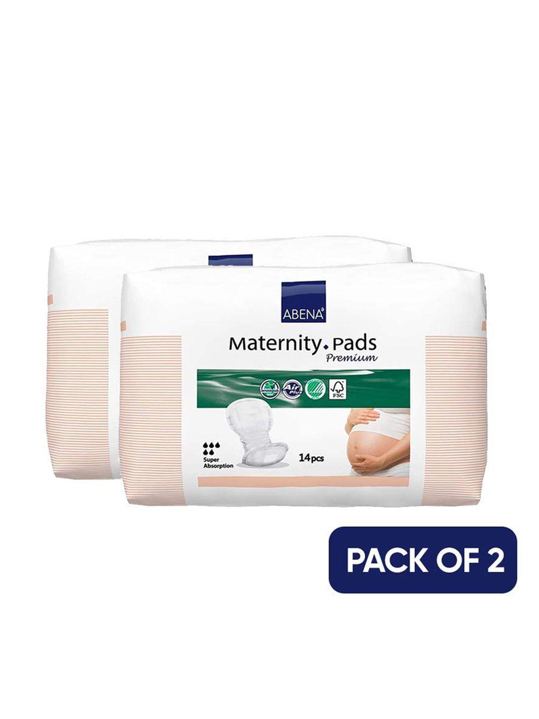 abena set of 2 maternity pads - 28 pcs