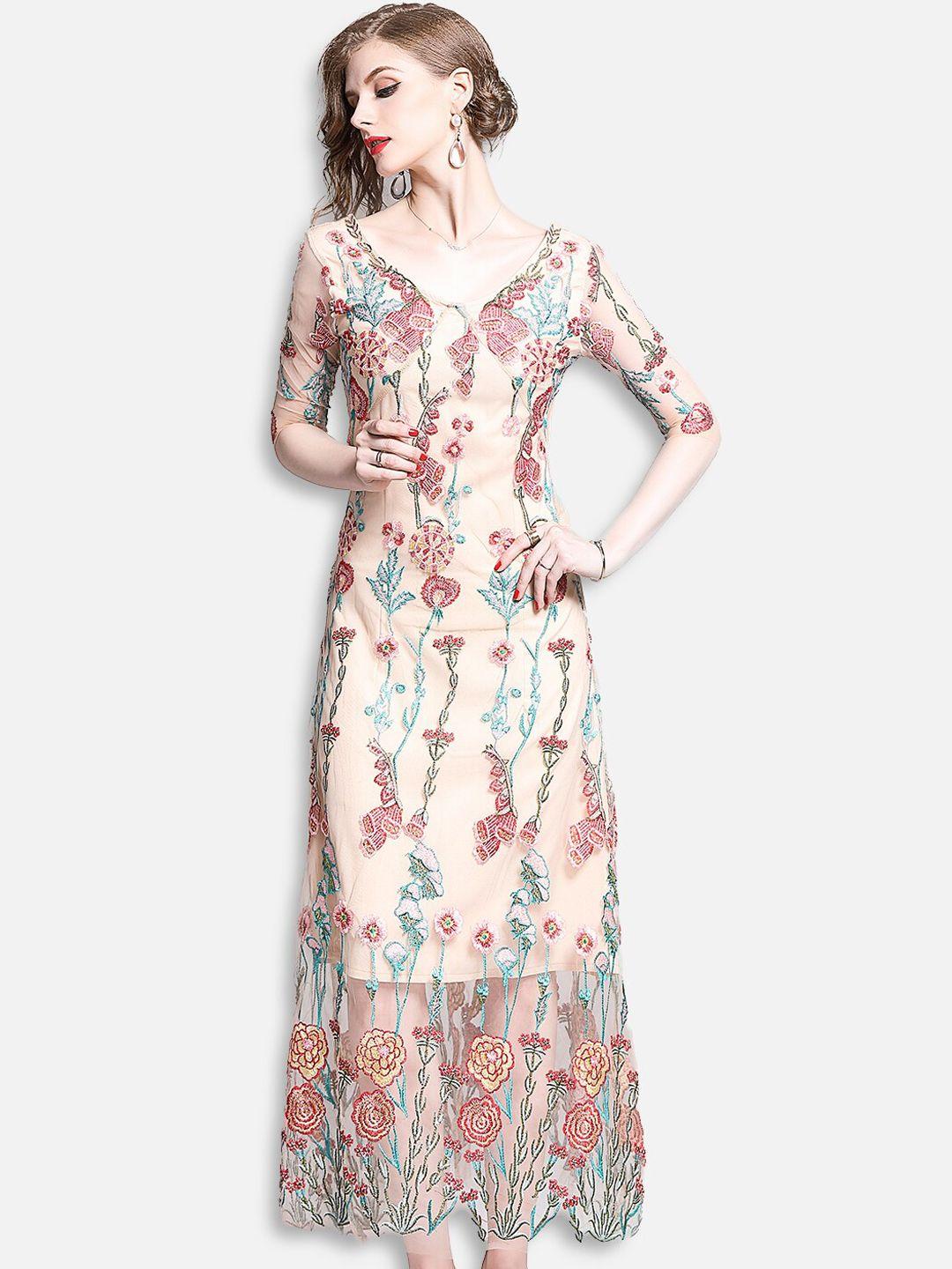 jc collection multicoloured floral maxi dress