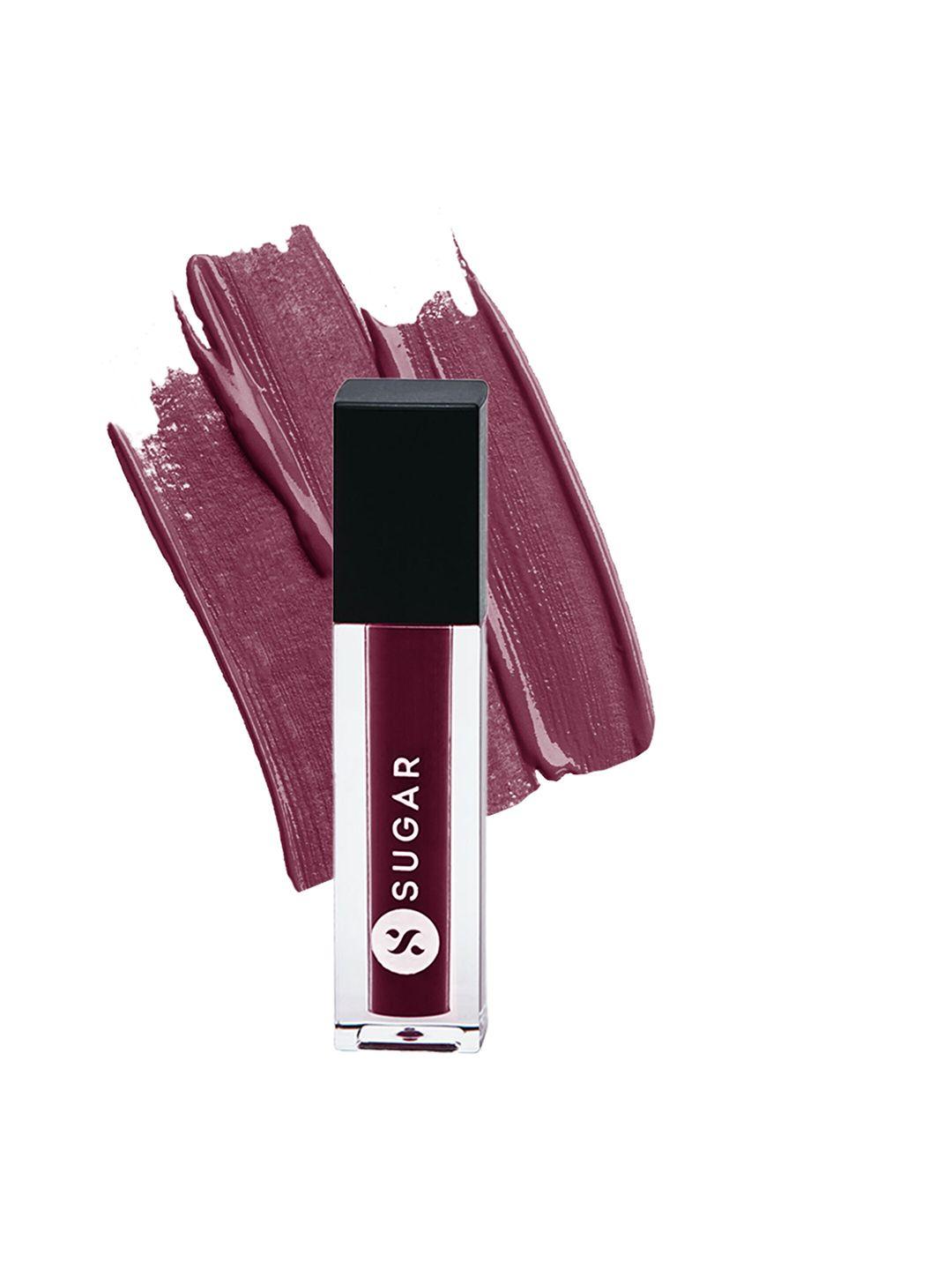 sugar smudge me not mini liquid matte lipstick with vitamin e 1.1ml - fiery berry 17