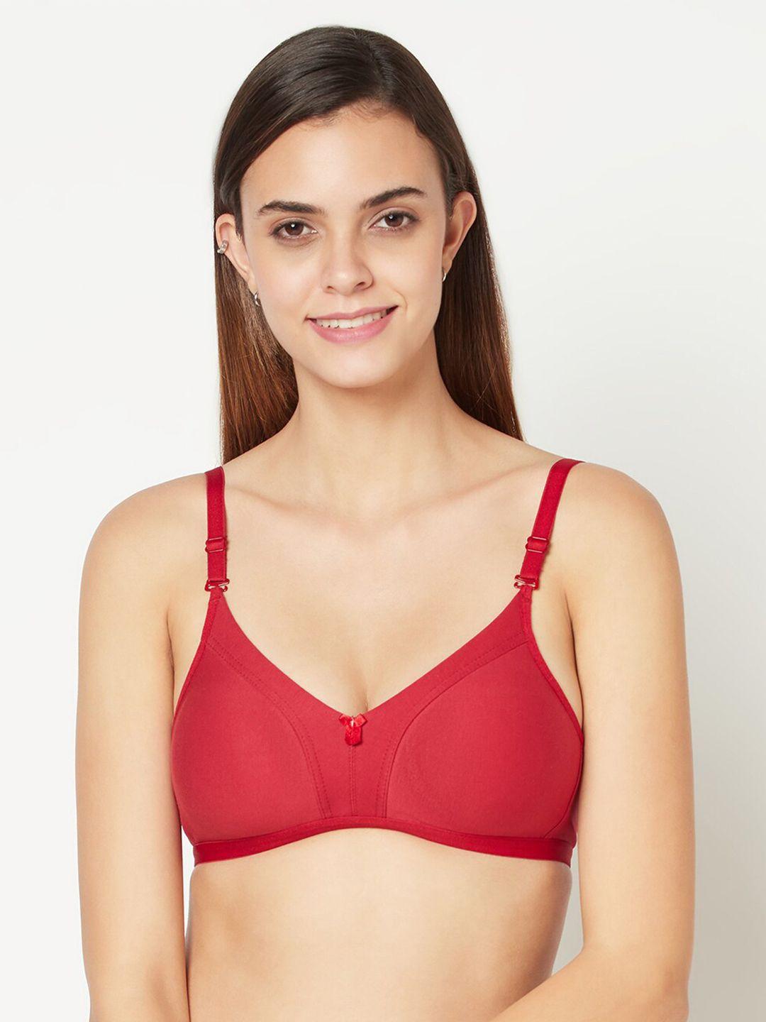 prettybold red minimizer bra