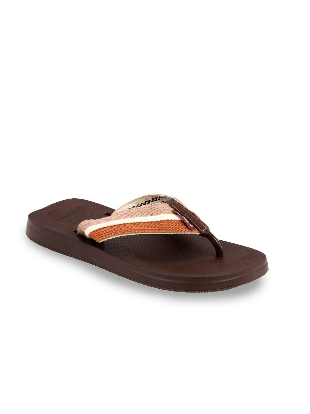 havaianas men brown solid