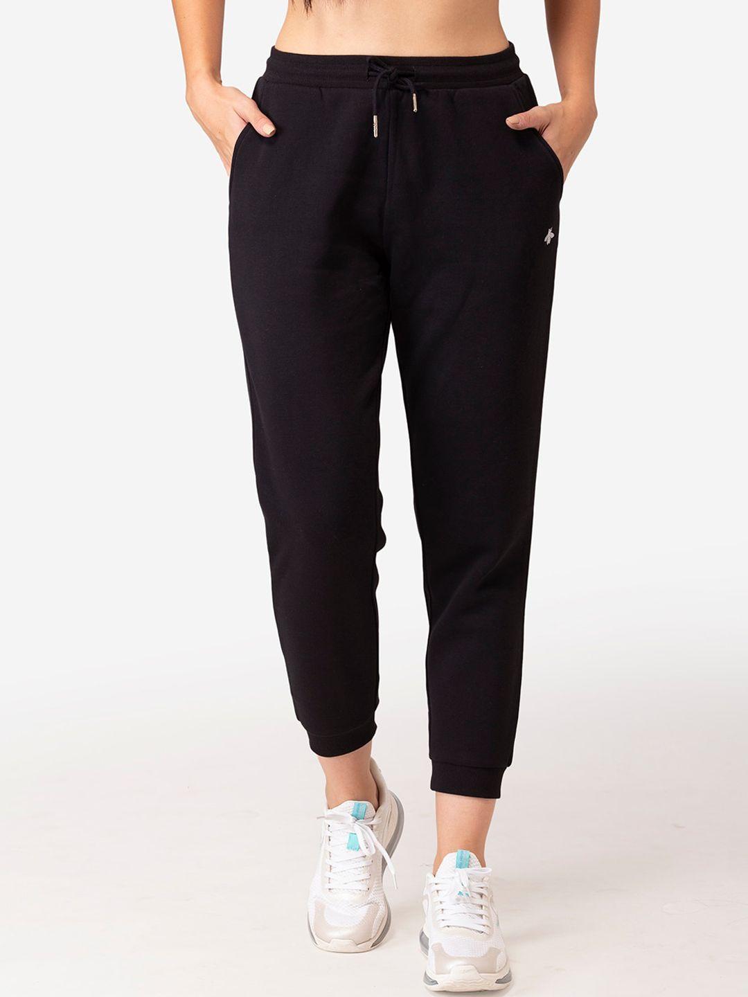 mode by red tape women black joggers