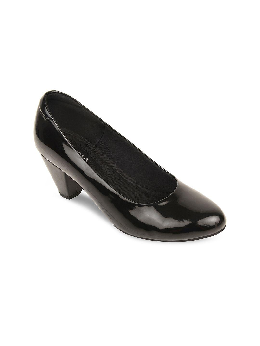 rocia black block pumps