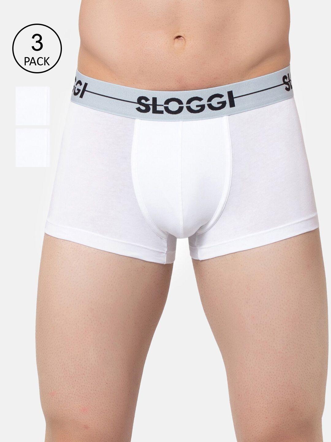 sloggi men go cotton hipster brief - pack of 3