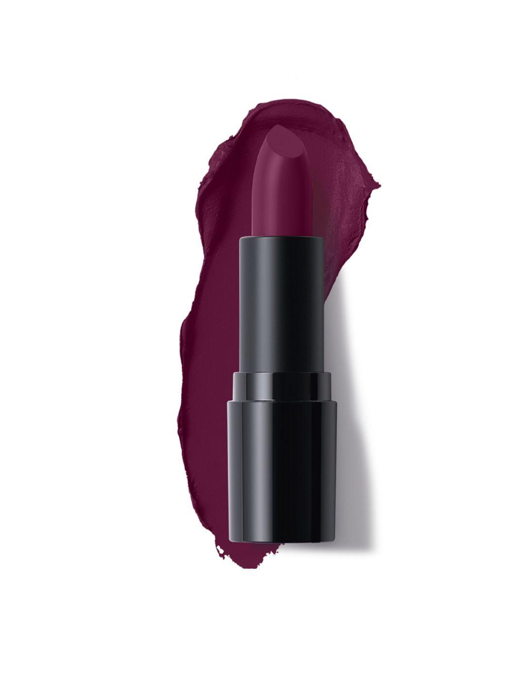 lakme cushion matte lipstick - purple diamond cm5