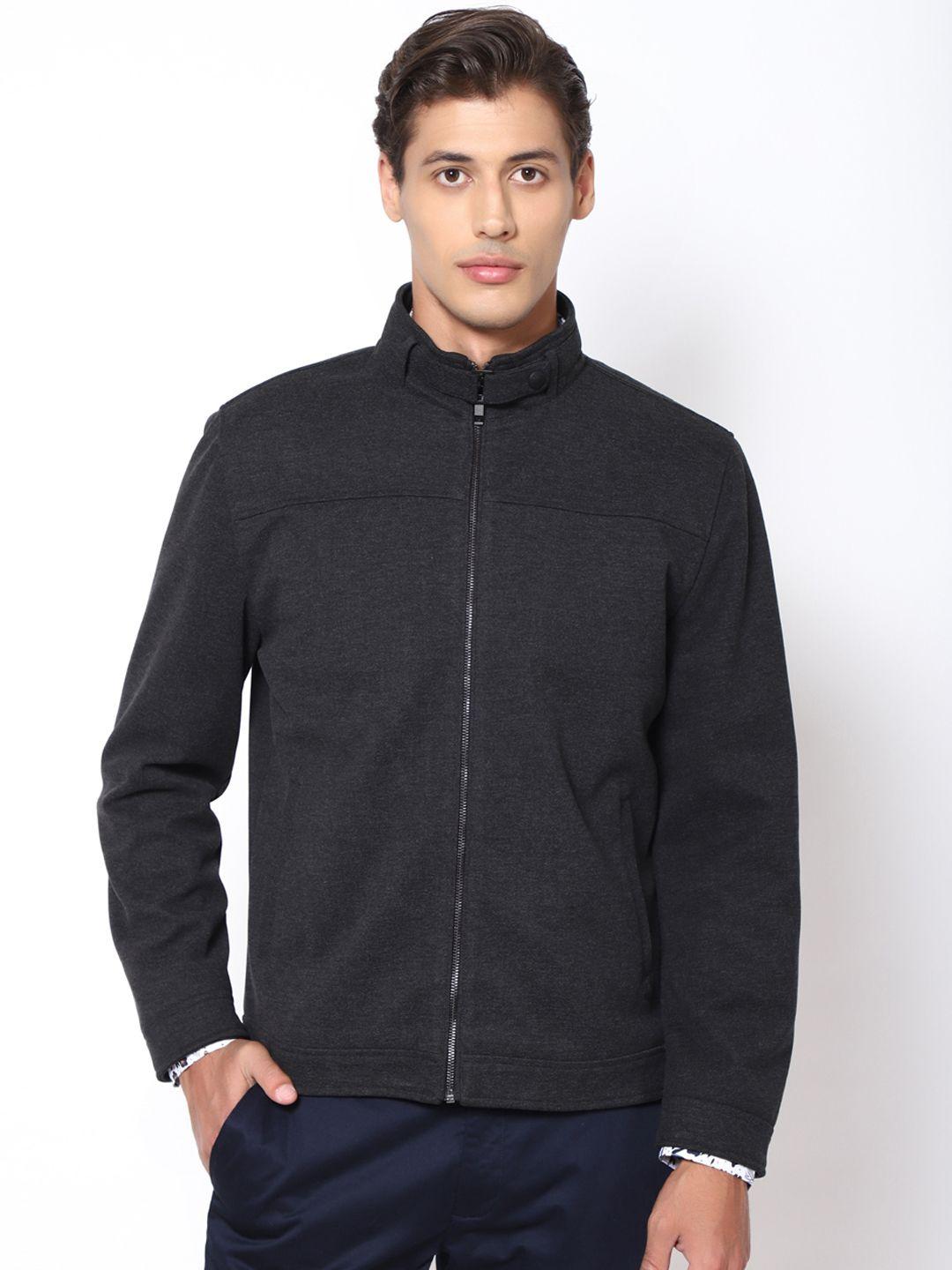 blackberrys men grey bomber jacket