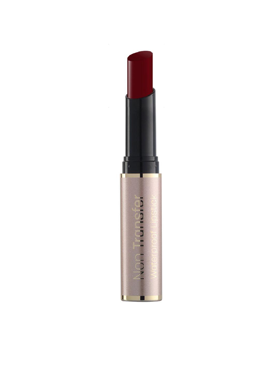 swiss beauty non transfer water proof lipstick- ox blood 412