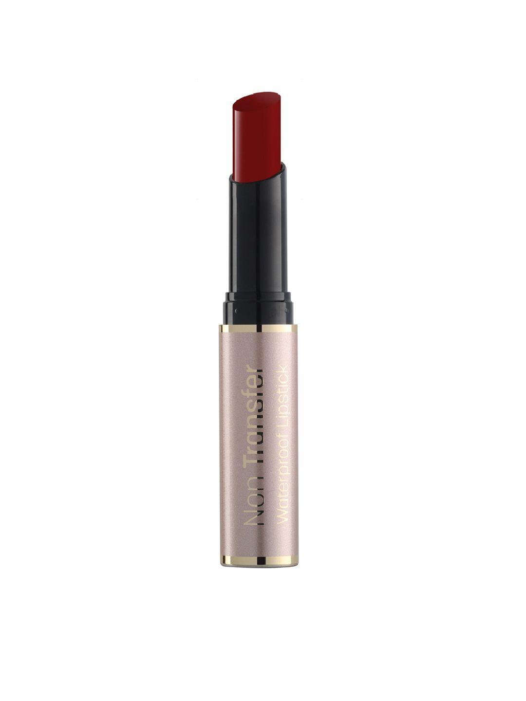 swiss beauty non transfer water proof lipstick- wine red 410