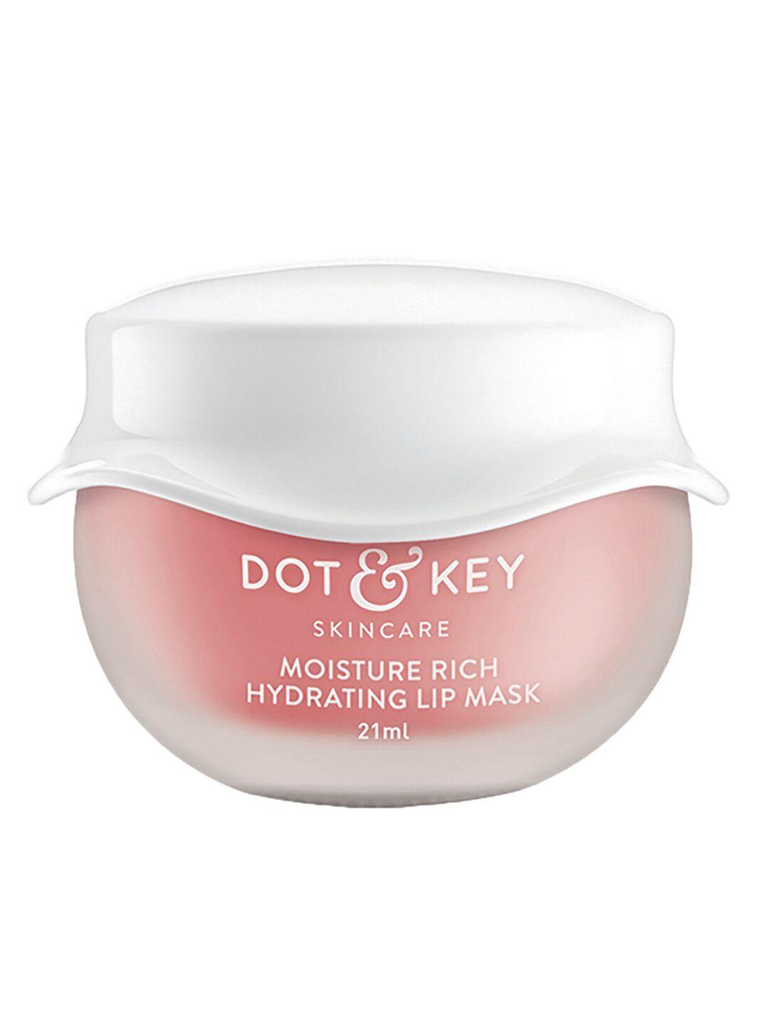 dot & key watermelon lip mask for dry & dark lips with shea butter - 21 ml