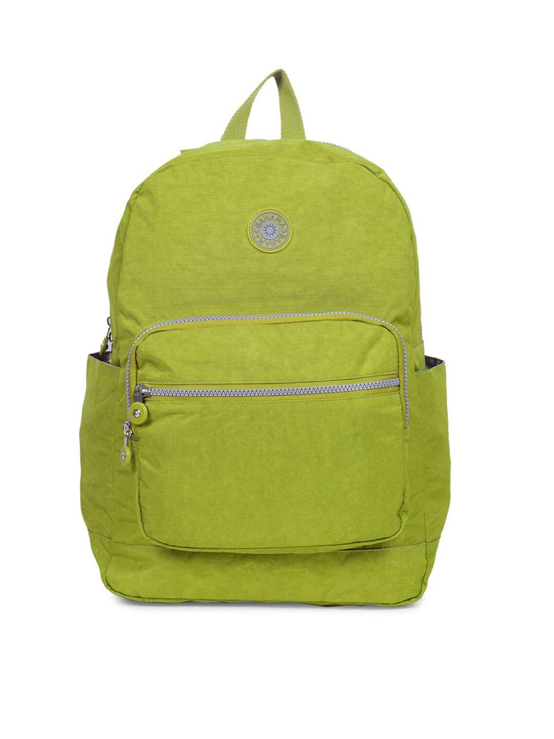 bahama women green & purple solid backpack