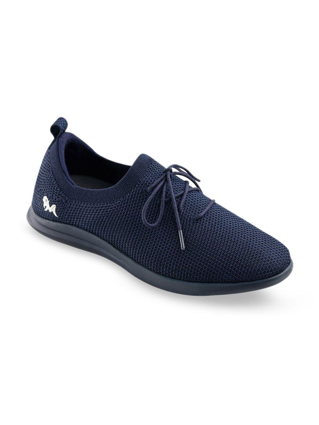 neemans unisex navy blue re-live knit sneakers