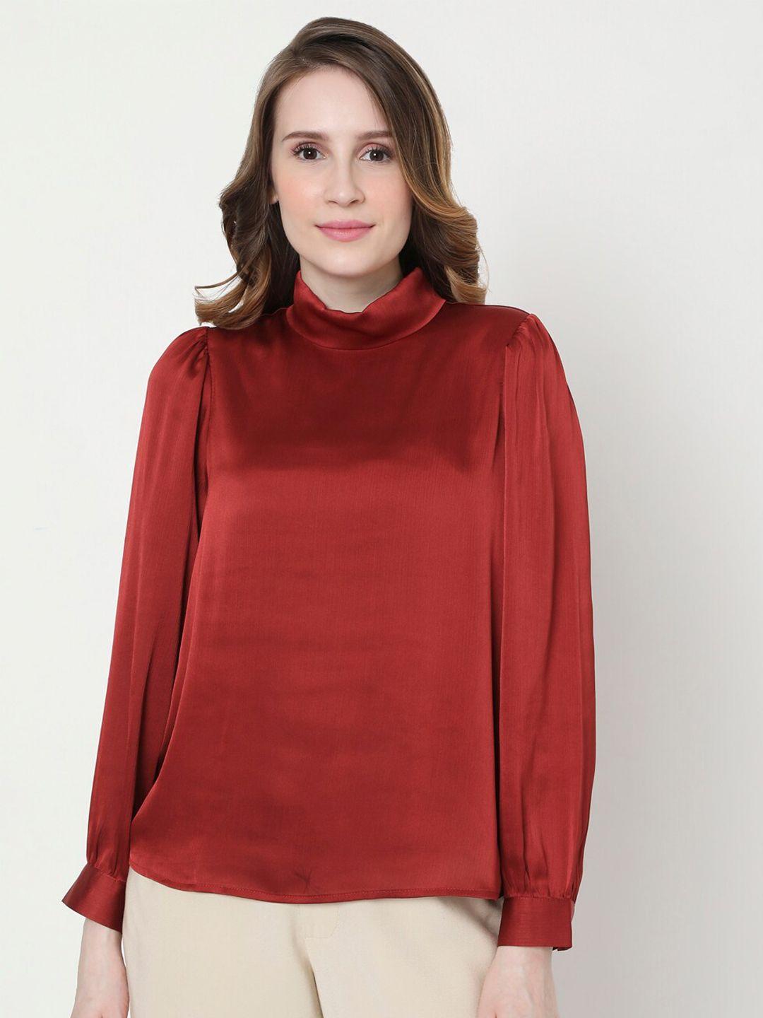 vero moda woman red regular top