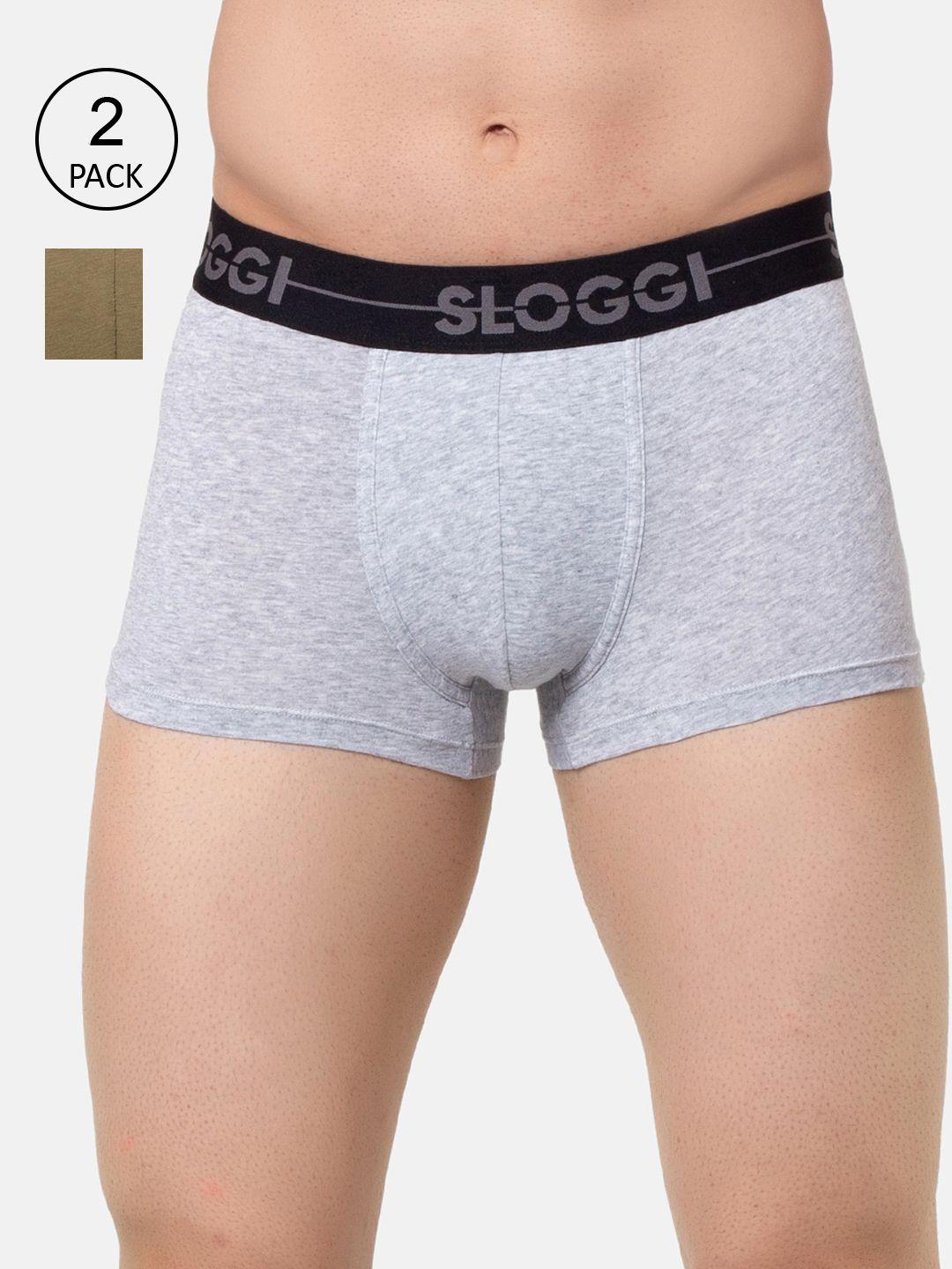 sloggi men go h cotton hipster brief - pack of 2