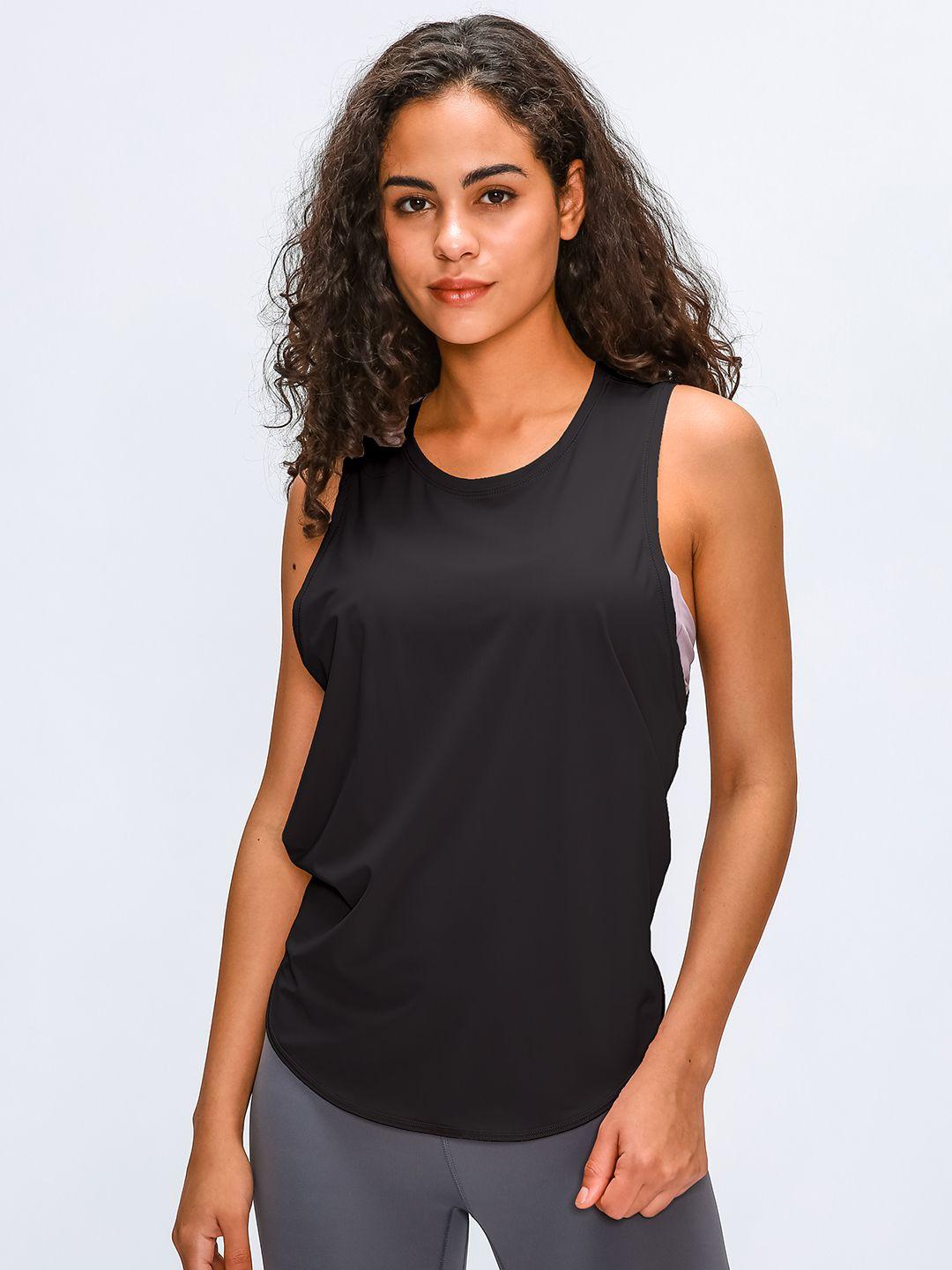 urbanic women black styled top