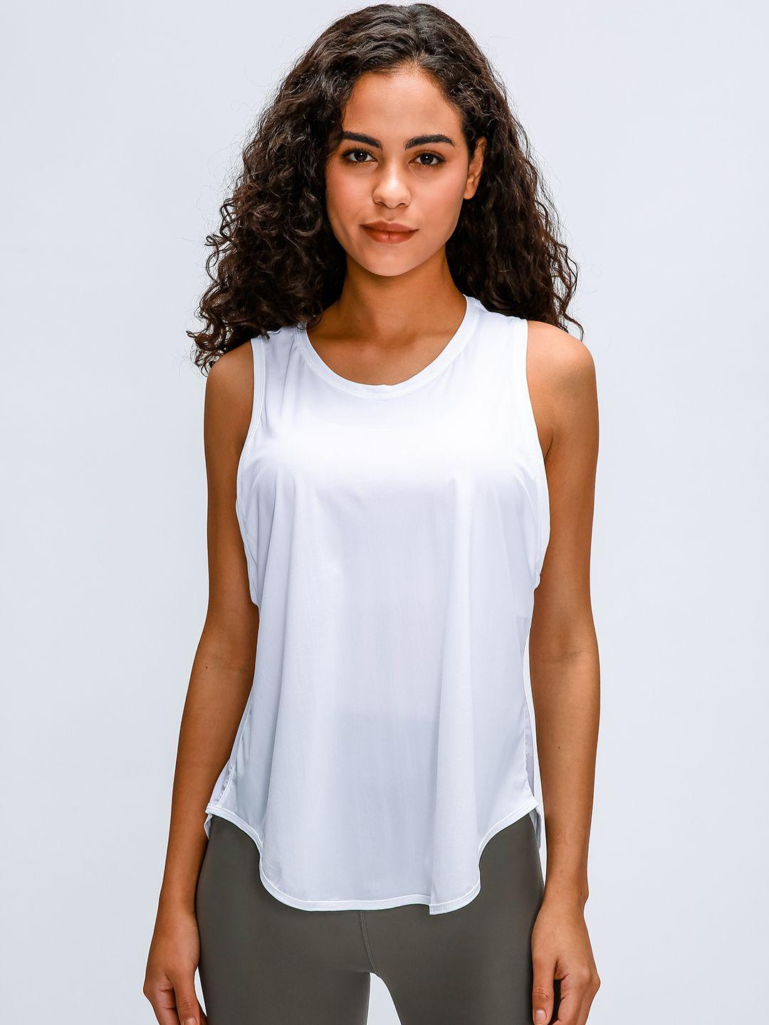 urbanic women white styled top