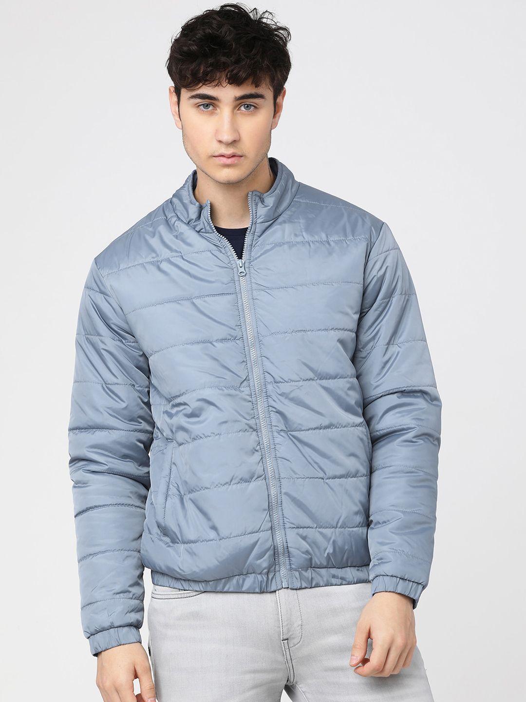 highlander men blue puffer jacket