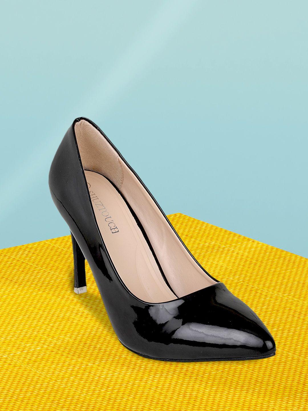 shuz touch women black pumps