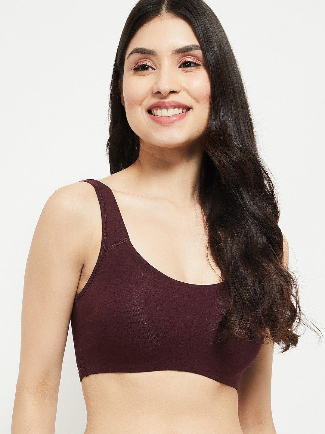 max burgundy lightly padded everyday bra win21fknpsbpurple