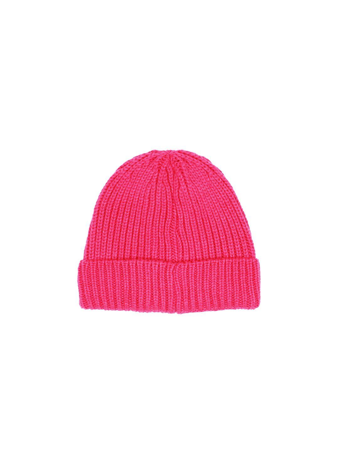 fabseasons adult pink beanie