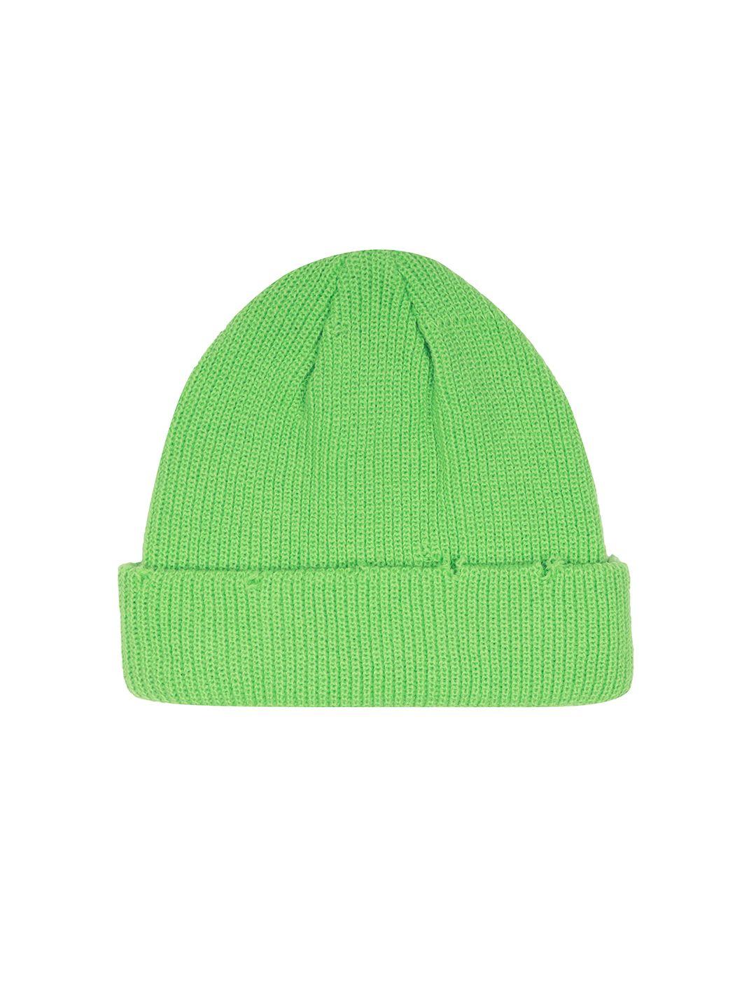 fabseasons unisex green beanie