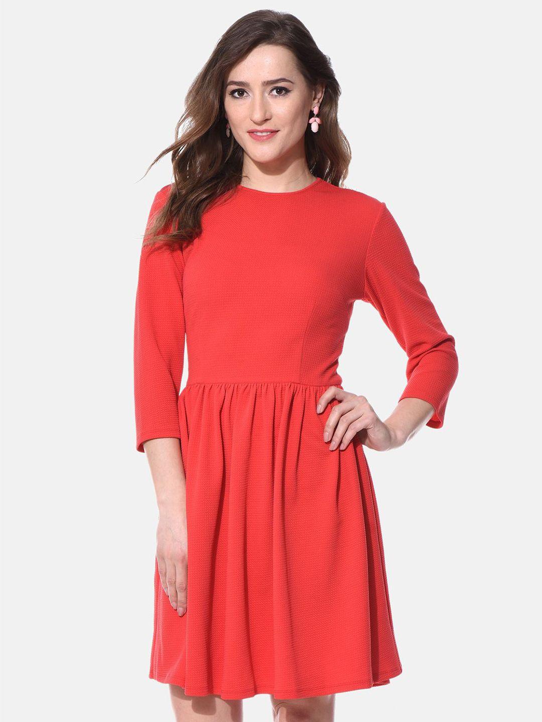 aara orange dress