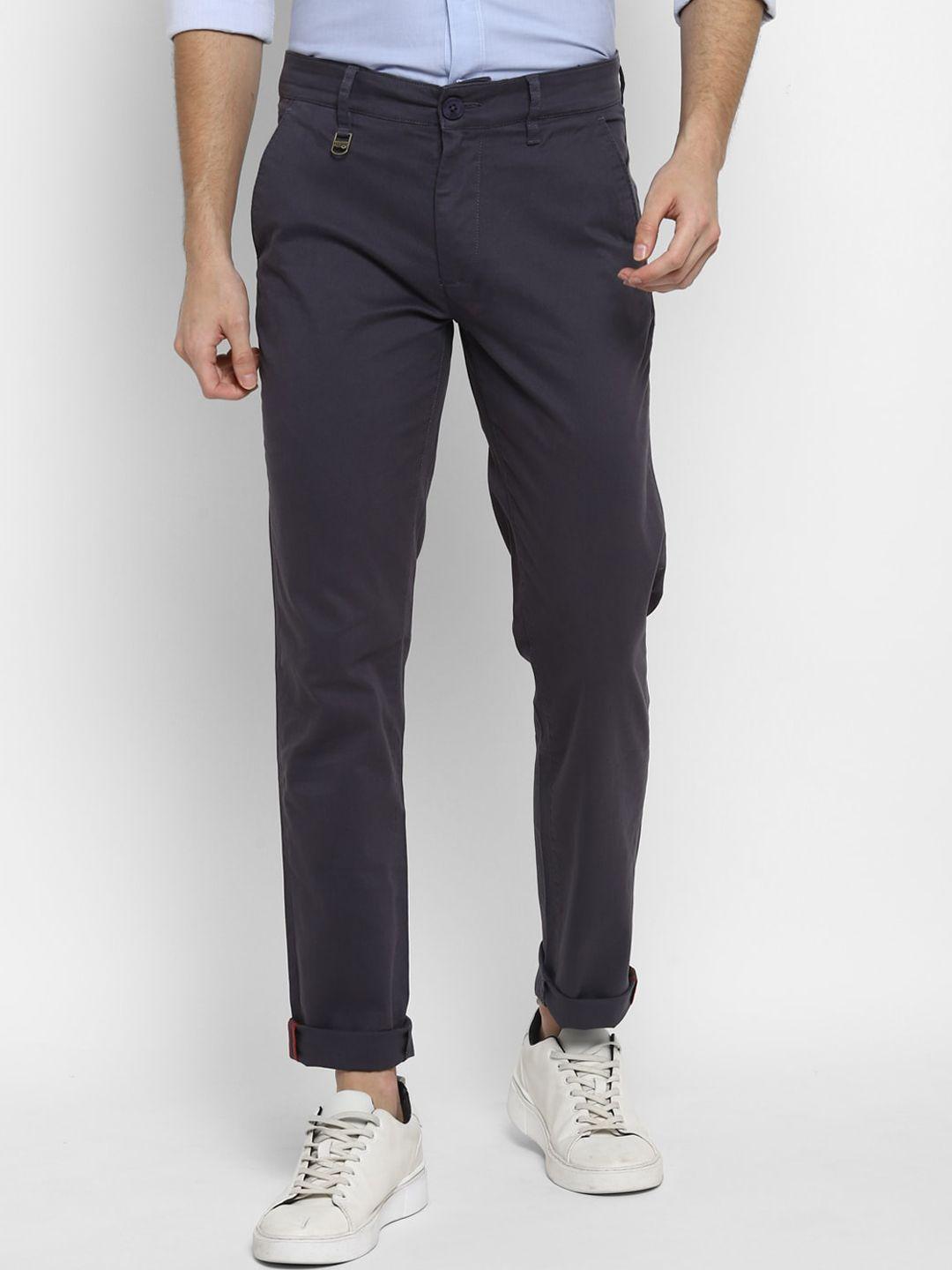 red chief men navy blue trousers