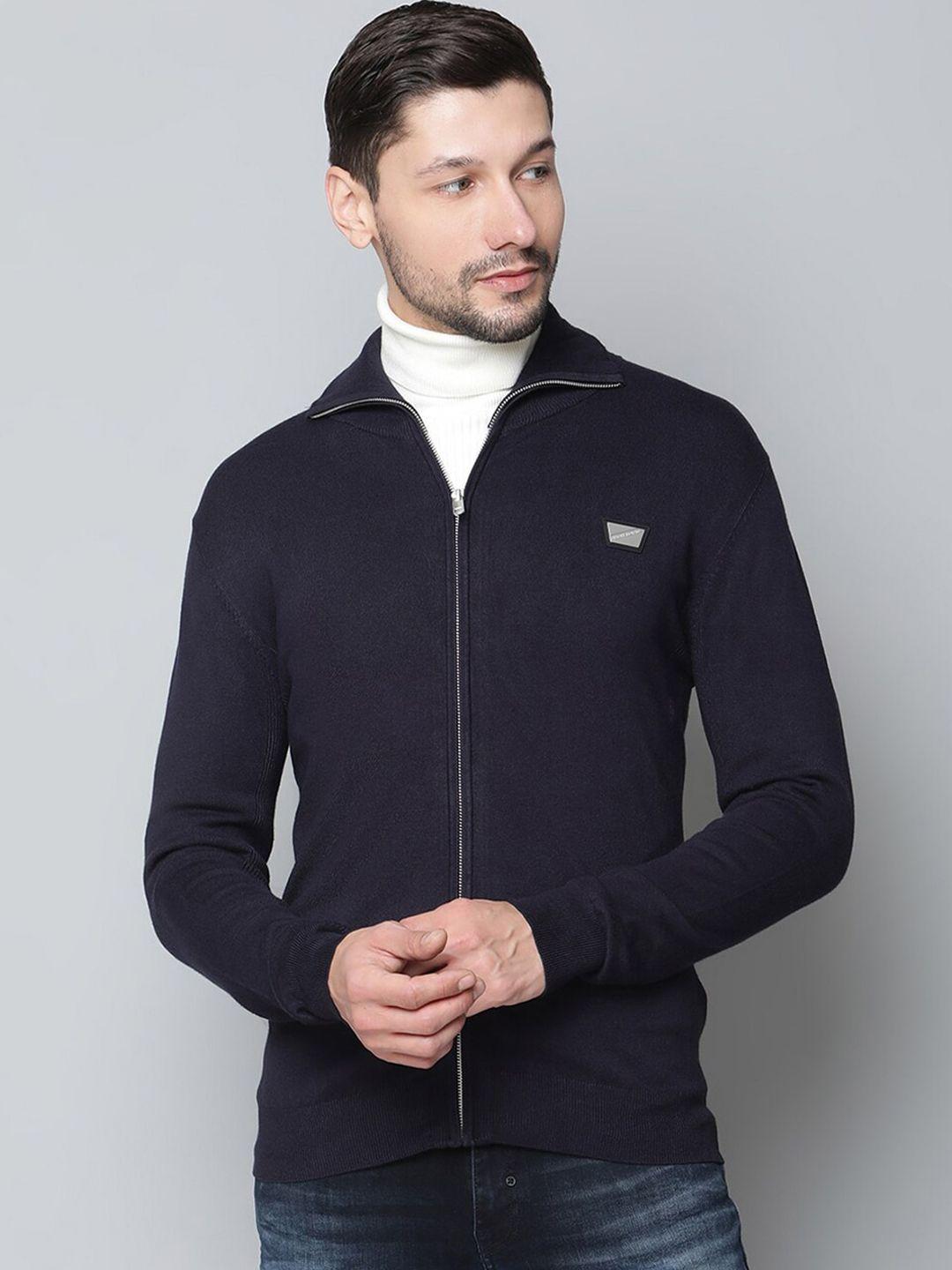 antony morato men blue cardigan