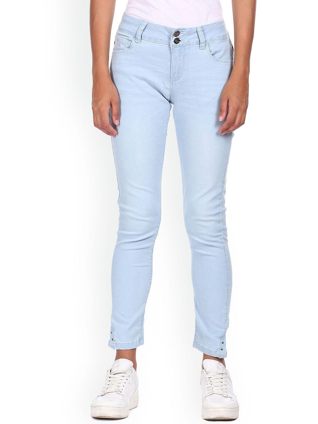 cherokee women blue light fade jeans